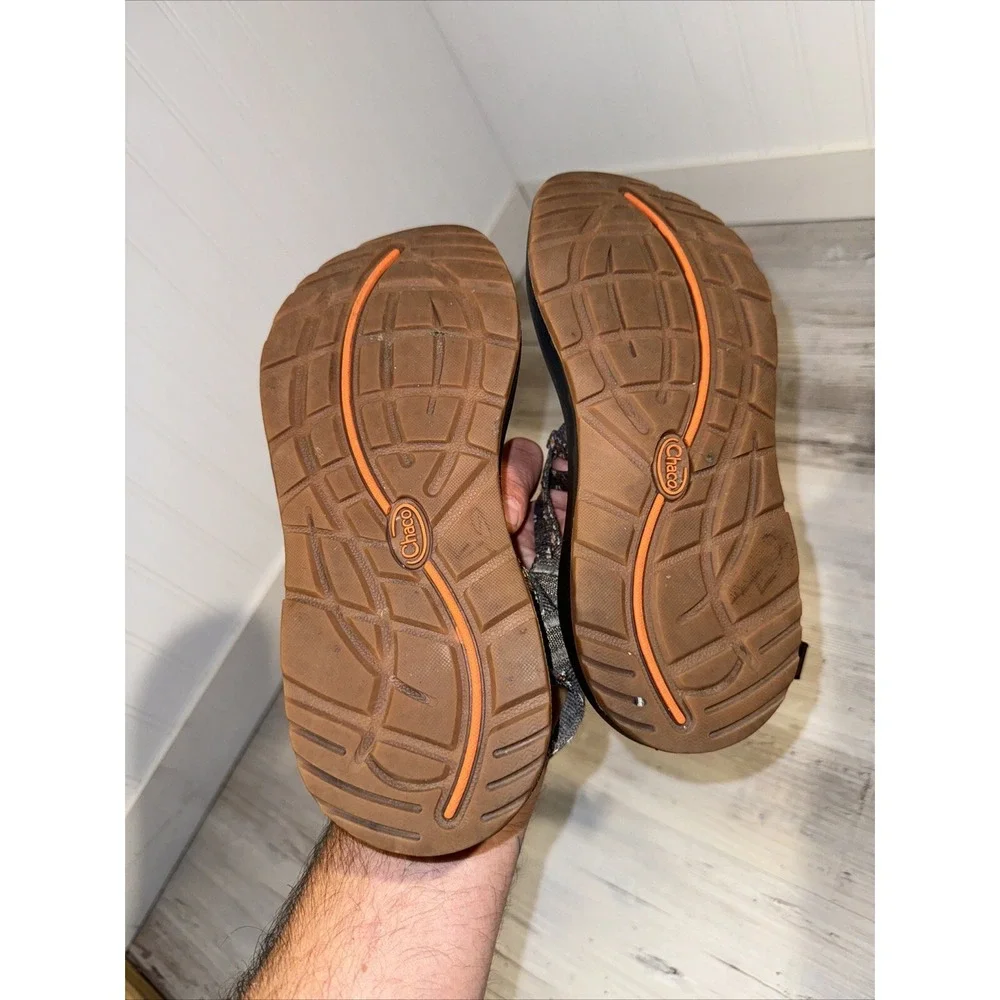 Chaco ZX2 Sandals Creed Golden‎ Double Strap Toe Loop Hiking Water Shoes Sz 6